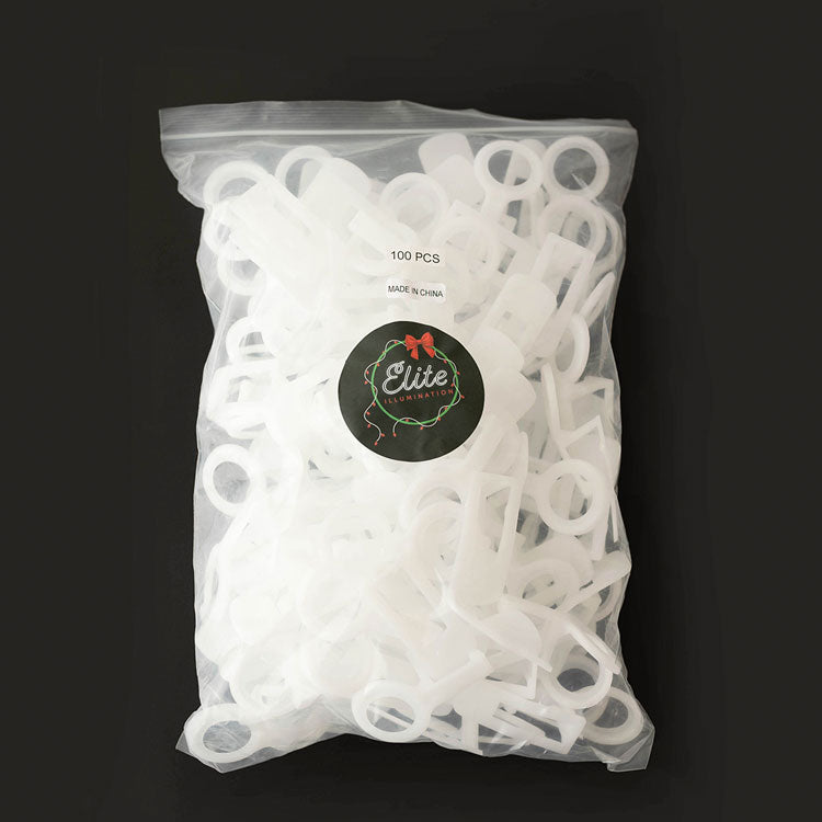 C9 Christmas Light "O" Clips - Pack of 100