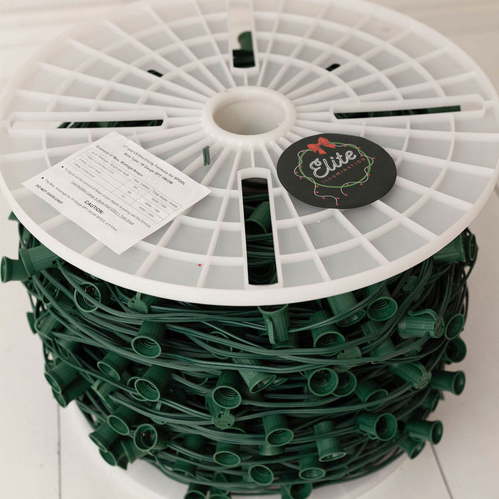 C9 Socket Wire - 1000 ft Spool - 12" Spacing - SPT-1