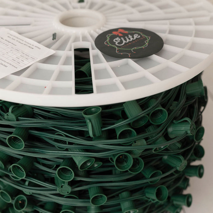 C9 Socket Wire - 1000 ft Spool - 12" Spacing - SPT-1