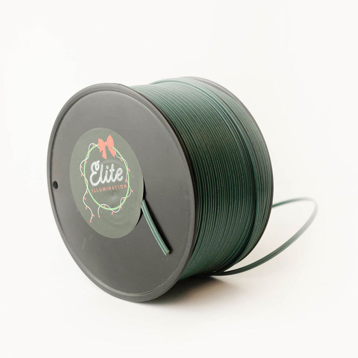 Green Outdoor Zip Cord Wire - SPT-1 - 500' Spool